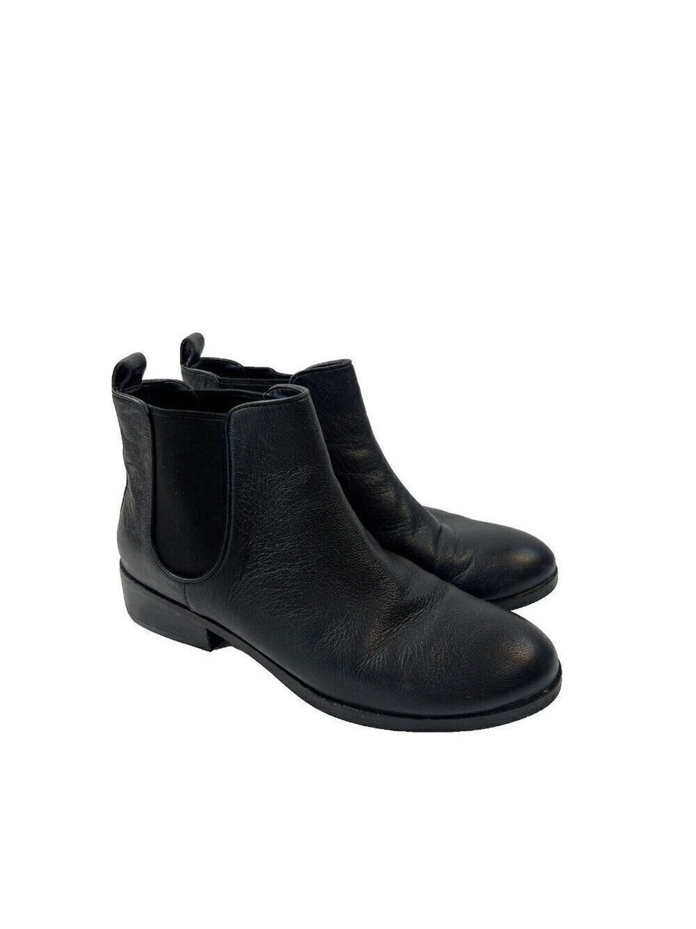 COLE HAAN LANDSMAN BOOTIE W06488 Women's Boots BLACK Leather  Size 9 B